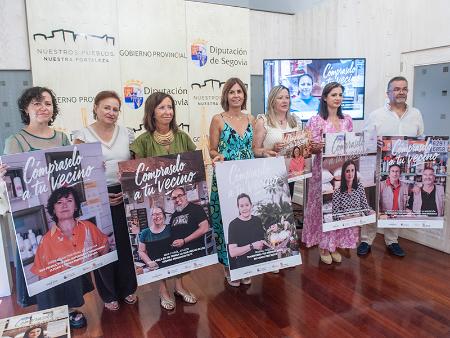 Imagen La Diputación de Segovia y la Junta de Castilla y León presentan una nueva campaña de promoción del comercio minorista de proximidad bajo el lema ‘Cómpraselo a tu vecino’