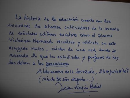 Imagen Libro de Firmas